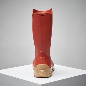 Resim Kadın Kısa Yağmur Çizmesi - Turuncu - Avcılık ve Doğa Gözlemi - 100 