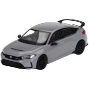 Resim NW NessiWorld Mini Gt 1:64 Honda Civic Type R Sonic Gray Pearl 