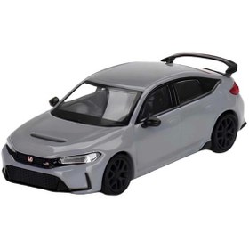 Resim NW NessiWorld Mini Gt 1:64 Honda Civic Type R Sonic Gray Pearl 