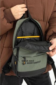 Resim MEGA BAG Yağmura Dayanıklı Polyester Kumaş Mini Erkek Sırt Çantası 