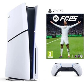 Resim Playstation 5 1 TB Slim CD Edition Konsol+Ps5 FC 25 Oyun 