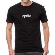 Resim Aprilia Tişört Beyaz Motorcu Tişörtü 