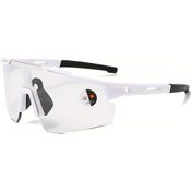 Resim Willowhaven 1 Adet Unisex Yarı Çerçevesiz Fotokromik Bisiklet Gözlüğü C4 Blue Photokromik Hafif Dayanıklı 12+ 