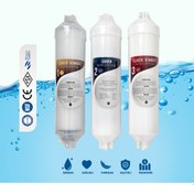 Resim Su Arıtma Cihazı İnline Ekonomik 3 Lü Filtre Seti 