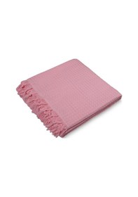 Resim Fialka Waffle Tek Pike Pembe Çift Kişilik Pembe 