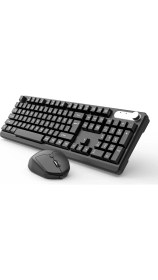 Resim Inca IWS-549U Multimedya Şarj Edilebilir Kablosuz Klavye Mouse Set 