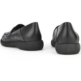 Resim Ziya, Kadın Hakiki Deri Ayakkabı 15319z44307 Siyah 15319z44307 000 Siyah 