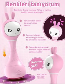 Resim Alilo Akıllı Tavşan Pembe 