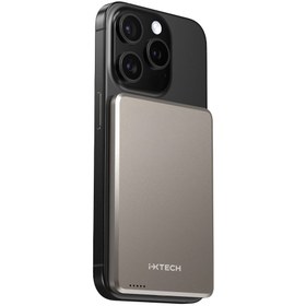 Resim İXTECH iXTECH 5000 mAh MagSafe Powerbank – 20W PD Hızlı Şarj ve 15W Kablosuz Şarj Destekli - Gold 