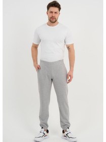 Resim Alexandergardı Paçası Lastikli Cepli Eşofman Altı Un-370062 gri 