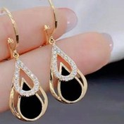 Resim Kadınlar İçin Şık Damla Küpeler - Minimalist Paslanmaz Çelik Takı, Pürüzsüz Damla Şekli, Düğün, Doğum Günü, Günlük Kullanım ve Özel Günler İçin Dayanıklı Küpeler, Sevimli Aksesuarlar, Modern Damla Küpeler, Parlak Yüzey, Şık Tasarım, Yüksek Kaliteli Metal, Moda Aksesuarları, Gelinlik Aksesuarları 