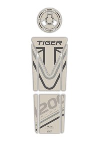 Resim Gp Kompozit Triumph Tiger 1200 2014-2016 Uyumlu Tank Pad Seti Kum 