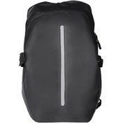 Resim Samdoo Su Geçirmez Motosiklet Sırt Çantası - Büyük Kapasiteli, Dayanıklı Ve Reflektif Siyah 