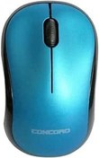 Resim CONCORD Wireless Kablosuz 3D Mouse (Mavi) 