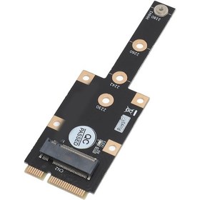 Resim Tenfowee Mini Pcı-e'den M.2 M Key'e Dönüştürücü Kart - 2230/2242/2260/2280 Nvme Ssd'leri Desteği, Plug & Play, Kaliteli Pcb Malzeme 
