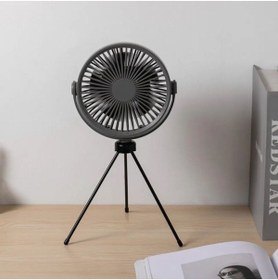 Resim post alley Çok Fonksiyonlu Açık Tripod Ile Tavan Vantilatörü Işık Usb Kamp Led Masaüstü Soğutma Ventilatör 