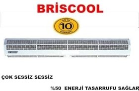 Resim Hava Perdesi 150 cm, Isıtıcısız, Uzaktan Kumandalı, 2 Kademeli Motor, 10 Yıl Garantili 