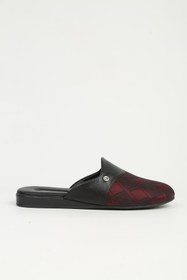 Resim Pierre Cardin Bordo Erkek Ev Terliği PC-55366 