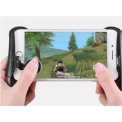 Resim Gamepad Pubg Uyumlu Telefon Joystick Tutucu Oyun Adaptörü Konsolu 