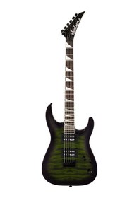 Resim Jackson Js Dinky Arch Top Js32q Dka Ht Amaranth Klavye Transparent Green Burst Elektro Gitar 