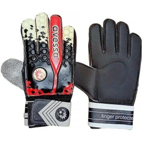 Resim Avessa Kemikli Kaleci Eldiveni Kırmızı No:7 K-200 Siyah 