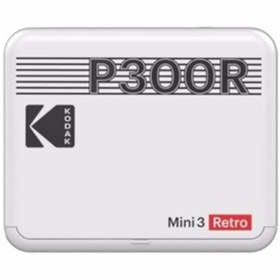 Resim Genel Markalar Mini 3/p300 Retro Akıllı Telefon Fotoğraf Yazıcısı - Siyah 