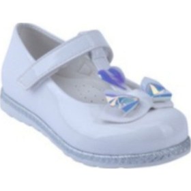 Resim Toddler 01203 Kalpli Ortopedik Kız Babet 22-26 (416897324) Beyaz 