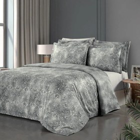 Resim Yatsan Maison Oriental 200x220 Gri Nevresim Takımı 