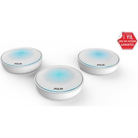 Resim ASUS Lyra Mini AC1300 Dual Band-Kablosuz Ağ Dağıtım Sistemi(Üçlü Paket) 