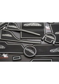 Resim Ford Mondeo 2013 - 2016 Araç Içi Silikon Kaymaz Ped Kaplama Seti (547228994) 