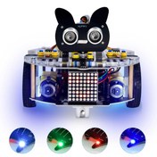 Resim Keyestudio Beetlebot Arduino STEM 3'ü 1 Arada Çizgi İzleyen Robot Araba Kiti 