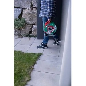 Resim Mena Rise Garant G Bretec IP44 Bahçe Kablo Makarası (Çim Biçme Makinesi Için Kablo Makarası, 38 + 2 M Kablo, Kırmızı, Özel Plastik, Dış Mekanda Süreli Kullanım, Almanya'da Üretilmiştir) 