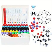 Resim Kimya Moleküler Model Seti (444 parça), Organik ve İnorganik Kimya Öğrenimi için Öğretmen Seti, Öğrenme İçin Heyecan ve Uzay Hayal Gücünü Artırma, Fullerene Seti 