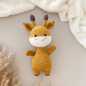 Resim Amigurumi Sevimli Zürafa Oyuncağım - Oyuncak 