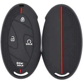 Resim For Hyundai for HYUNDAI Anahtar Kılıfı için Uygun olan Yeni for HYUNDAI Anahtar Kılıfı Kore Modeli Lonllq6/Loniq6 Uzaktan Kumanda Kabuk, Grandeur GN7 Silikon Araba Koruyucu Kapak, Yumuşak Silikon Anahtar Kılıfı, Araba Anahtar Değiştirme Aksesuarı, 5/7 Düğme için Evrensel, Erkekler ve Kadınlar için Uygun, Bal Kabuğu Kabuk. 