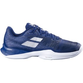 Resim BABOLAT Jet Mach 3 Clay Erkek Mavi Tenis Ayakkabısı ERKEK TENİS AYAKKABI 3A0S25B631 