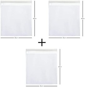 Resim Ocean Home Textile 3'lü Gri Renk Ayakkabı Yıkama Filesi Set 