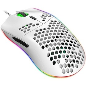 Resim Hxsj J900 Usb Kablolu 6400 Dpi Oyuncu Mouse 