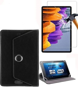 Resim piblue Gtx Jaculus Spreadtrum T618 10.4 Uyumlu Universal Dönerli Standlı Kılıf + Ekran Koruyucu 