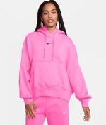 Resim Nike Sportswear Phoenix Fleece Over-Oversized Pullover Hoodie 