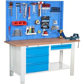 Resim starçelik Atölye Çalışma Tezgahı (1600x720x830-930/1844 mm) 