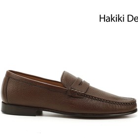 Resim Gönderi(r) Erkek Kösele Taban Hakiki Deri Loafer Ayakkabı 