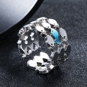 Resim Sevimli Ayarlanabilir Balık Yüzüğü, Günlük ve Tatil Kullanımı İçin Retro Esintili Tasarım 