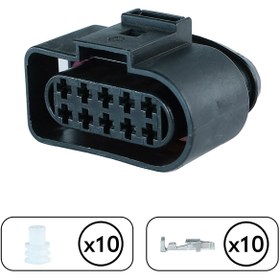 Resim FEP Doblo Far Soketi 10 Pin Kablosuz 