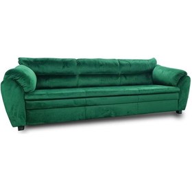 Resim Yeşil Kumaş Dörtlü Ofis Kanepesi Ps Cafe Koltuğu Model İsmi Rooza Yeşil 