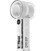 Resim 3000mah Pil Ve 100 Hız İle Taşınabilir El Vantilatörü Arctic Frost, 