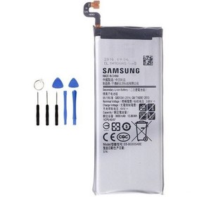 Resim Samsung Uyumlu S7 Edge G935 Batarya Pil Tamir Seti !!! 
