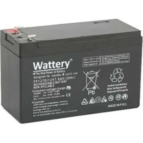 Resim Yld 12V 7AMPER MYA-127 Kuru Tip Akü 