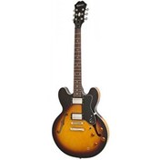 Resim Epiphone ES-335 Semi-Hollowbody Vintage Sunburst Elektro Gitar 