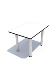 Resim Toyzcity Metal Ayaklı Dikdörtgen Çocuk Odası Anaokulu Kreş Masa 60X90 